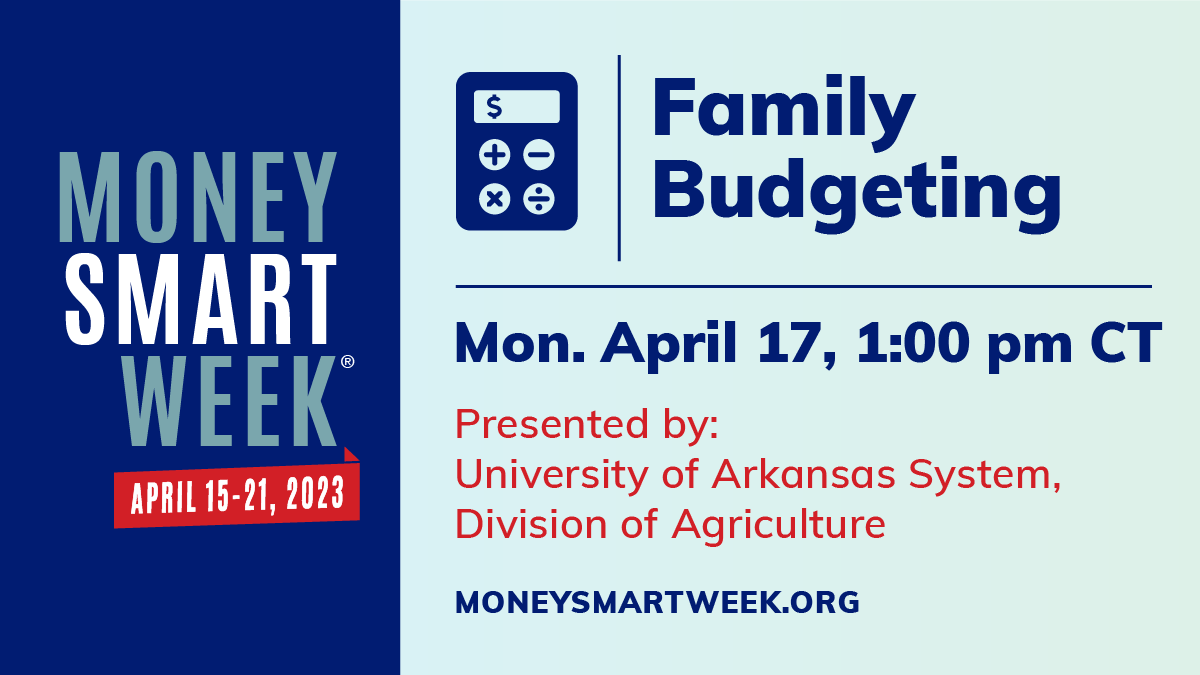 Money Smart Week Family Budgeting